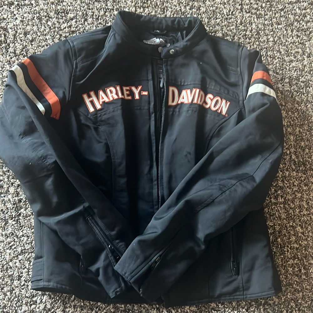 Women Harley Davidson 3 in 1 coat